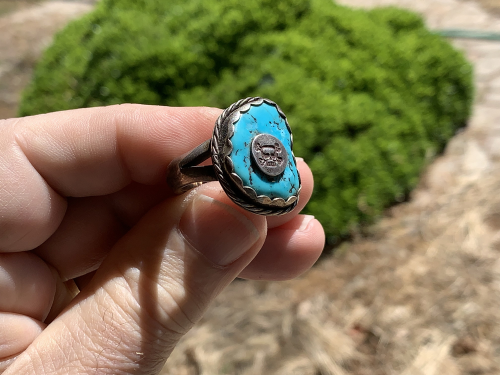 Turquoise and Silver Ring